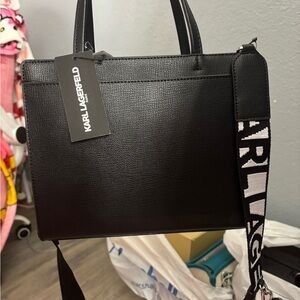 Karl Lagerfeld bag new with tags black